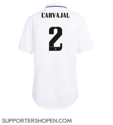 Real Madrid Daniel Carvajal #2 Hemma Matchtröja Dam 2022-23 Kortärmad